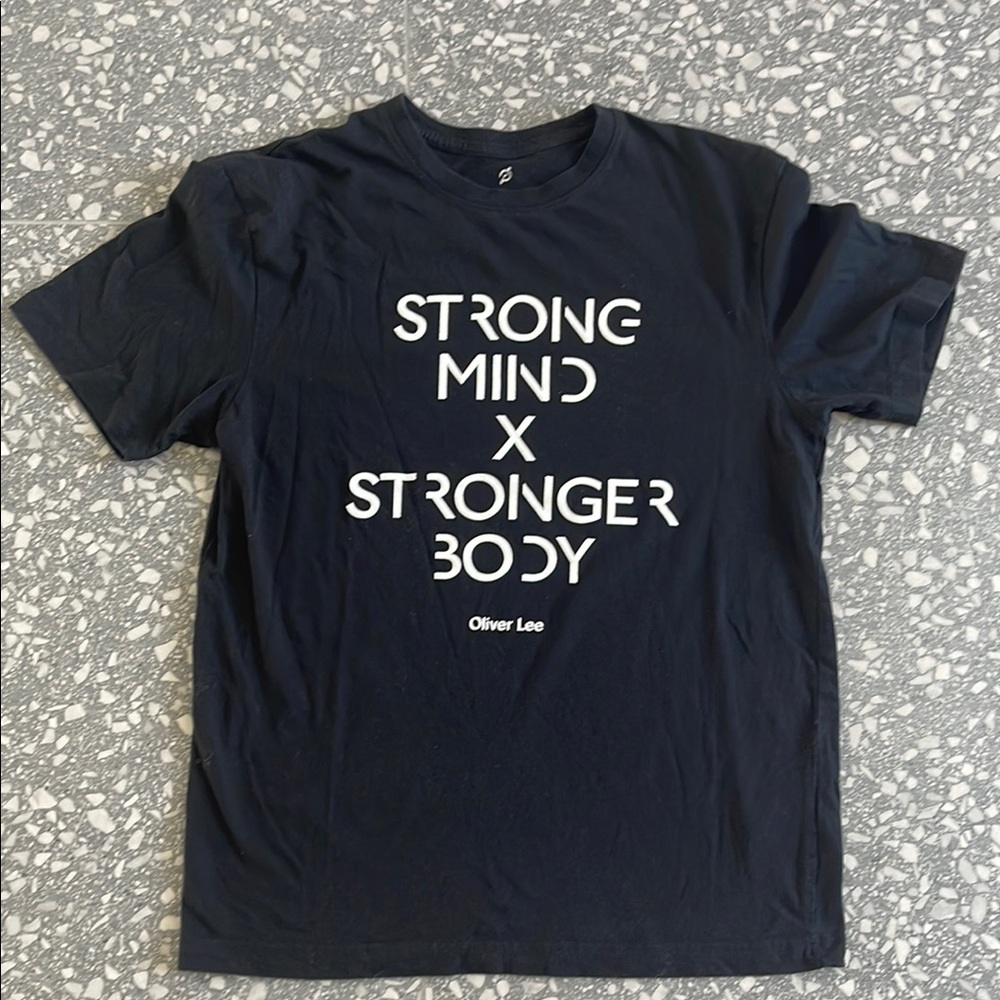 Peloton Black Short Sleeve Tshirt